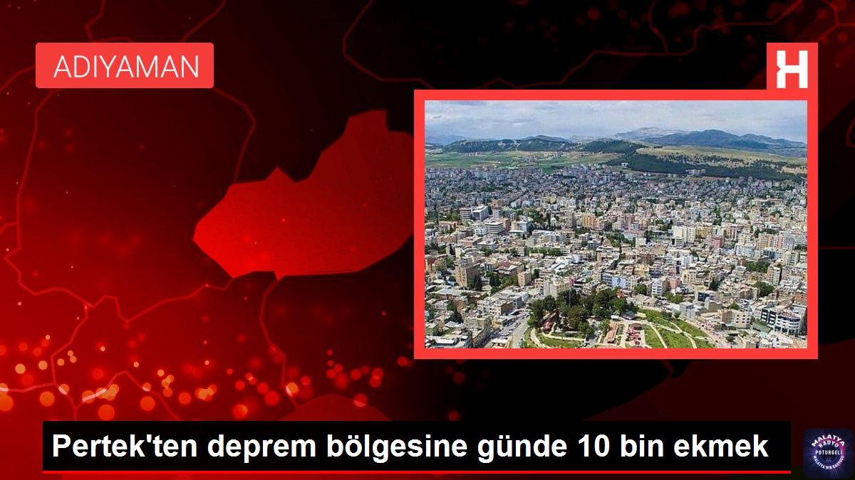 Pertek’ten deprem bölgesine günde 10 bin ekmek