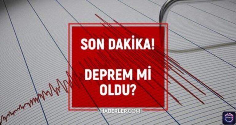 Malatya deprem mi oldu? SON DAKİKA! Bugün Malatya’da deprem mi oldu? AFAD ve Kandilli deprem listesi! 7 Mart az önce deprem mi oldu?
