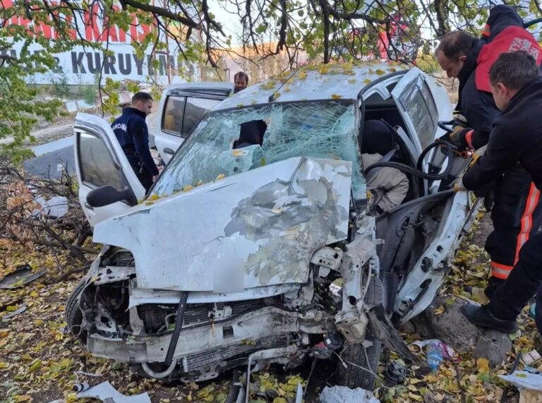 Malatya’da Kaza: Otomobil Kayısı Bahçesine Daldı, 4 Yaralı