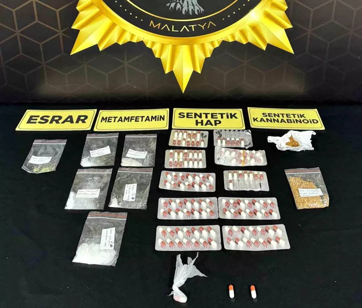 Malatya’da Uyuşturucu Operasyonu: 8 Zanlı Tutuklandı