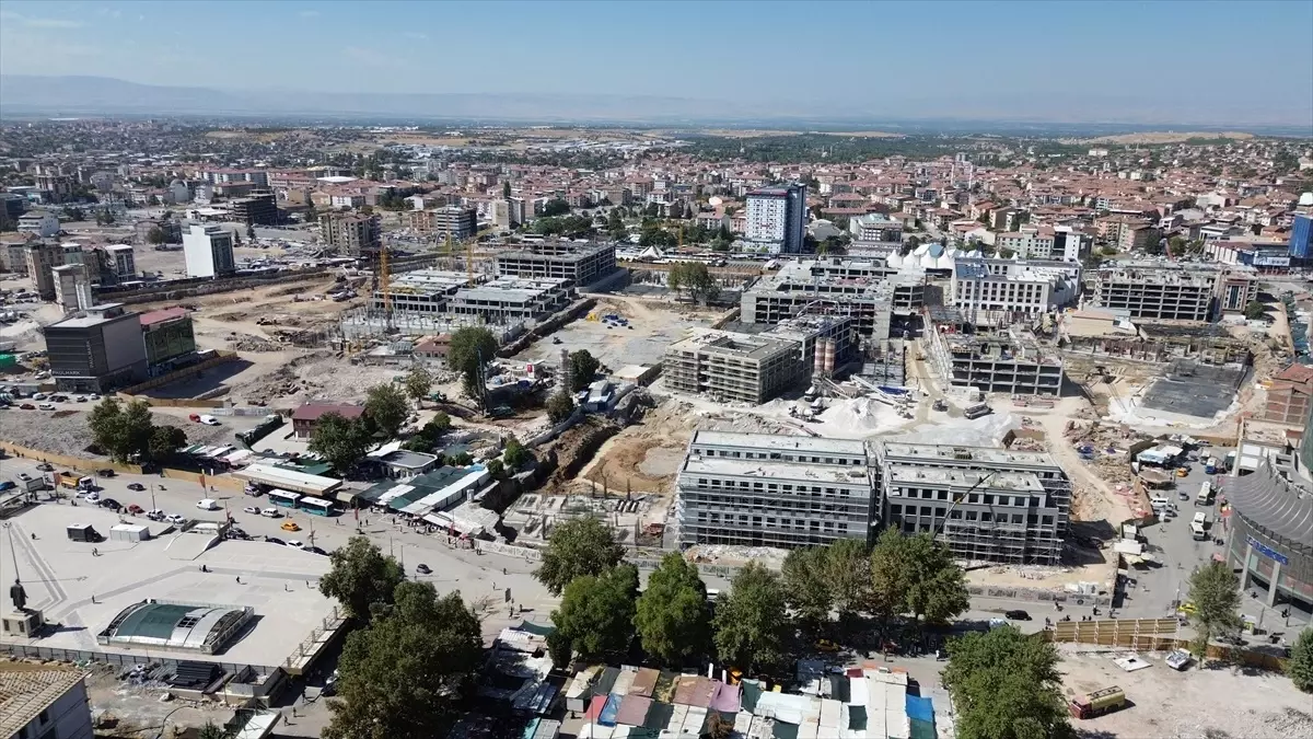 Malatya’nın Deprem Sonrası Yeniden İnşası Dronla Görüntülendi