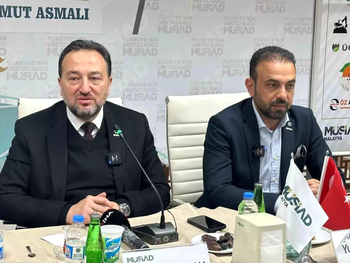 MÜSİAD, Malatya’da Ekonomik Değerlendirmelerde Bulundu