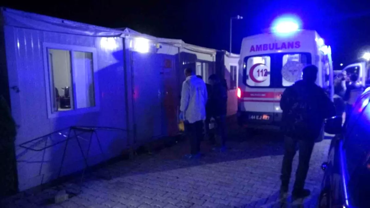 Malatya’da Konteyner Kentte Tüfekle Cinayet