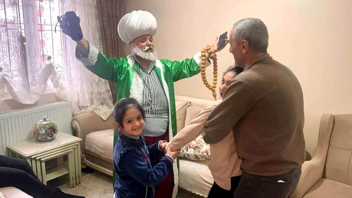 Malatya’da Özel Çocuklara Tiyatro Ziyareti